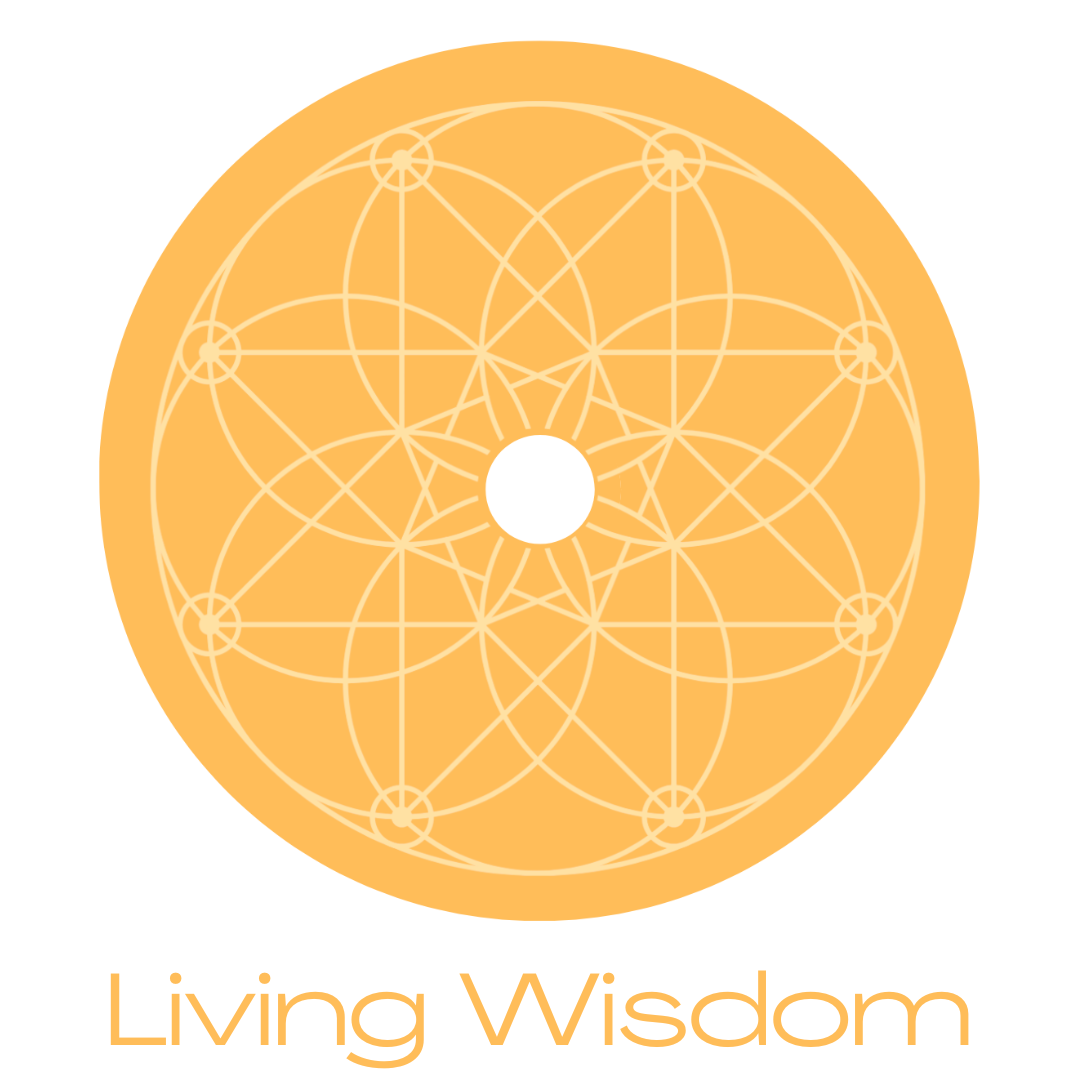 Living Wisdom LW Logo with name